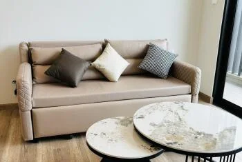 Bàn trà cho sofa giường: Kích thước, Kiểu dáng & Cách chọn tối ưu không gian sống