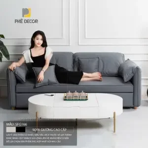 6 Mẫu sofa giường phong cách Bắc Âu: "Hơi thở" tinh tế cho không gian sống hiện đại từ Phê Decor